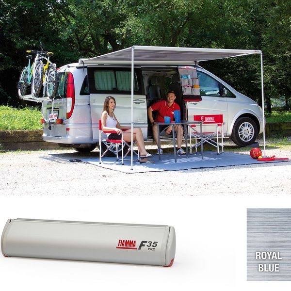 fiamma markise f35 pro 270 Fiamma Titanium F35 Pro 270 Royal Blue Fabric (06762C01Q) – Fiamma Pro