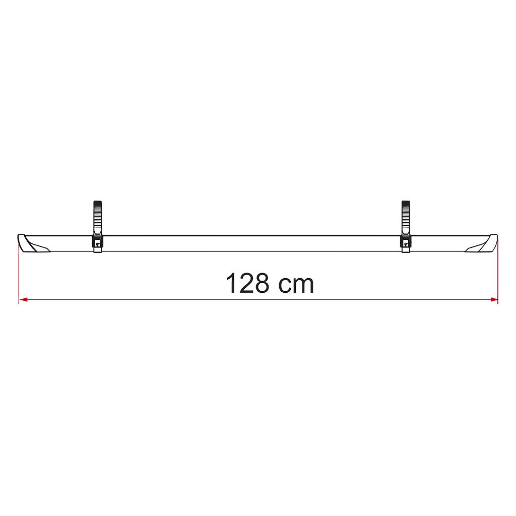 Fiamma Rail Plus Deep Black