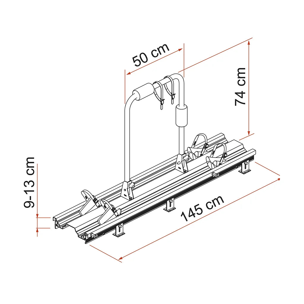 Fiamma Garage Slide Pro Bike Deluxe