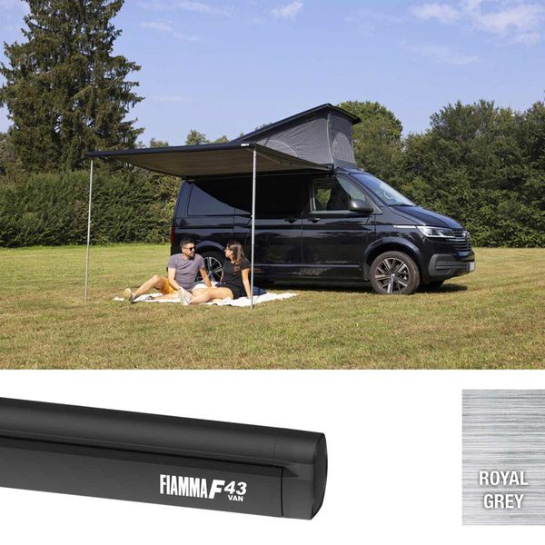 Fiamma F43Van 270 Awning - Deep Black (08833A01R)