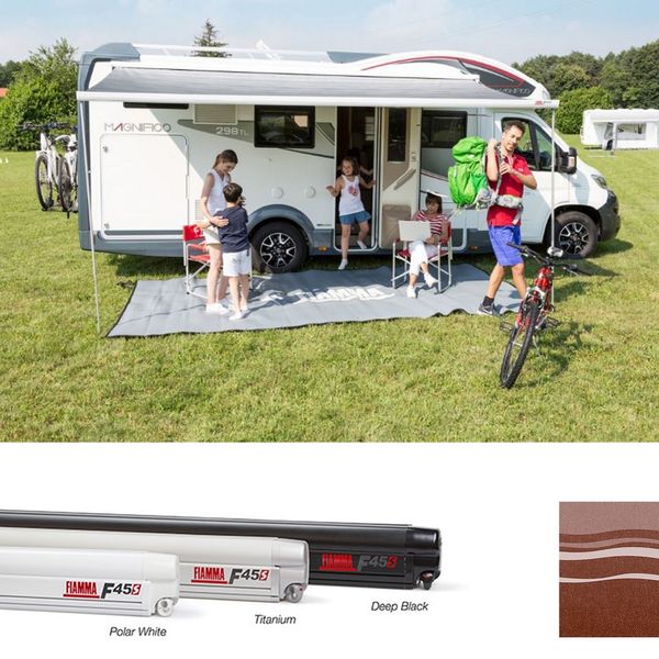 Fiamma F45s Awning (all models) Polar White Sahara