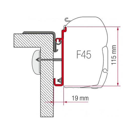 Fiamma Kit for Rapido 9 (98655-223)