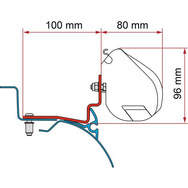 Fiamma F35 Kit Campereve Cap Road (98655Z151)