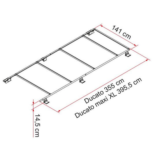 Fiamma Roof Rail Ducato (05808-01-)