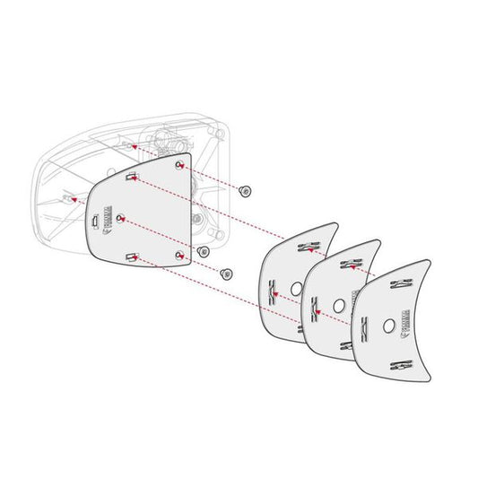 Fiamma Kit Spacer Safe Door White >2017 (08230-01-)