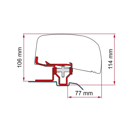 Fiamma Kit NV200 Total Black (F40)