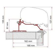 F80/F65 Adapter Kit Caravan Roof