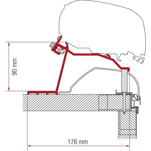 F80/F65 Adapter Kit Hobby Caravan >2014
