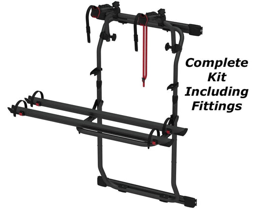 FIAMMA Carry Bike MK2 DJ Sprinter Crafter 2006-16 Deep Black Complete Kit